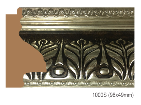 Thanh khung, phào (nẹp) làm khung tranh, khung hình mã 1000S