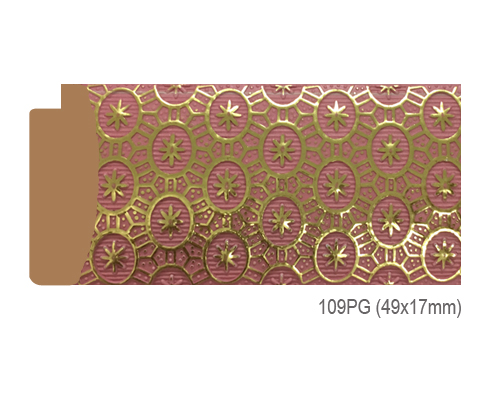 Thanh khung, phào (nẹp) làm khung tranh, khung hình mã 109PG