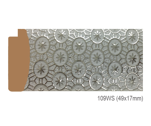 Thanh khung, phào (nẹp) làm khung tranh, khung hình mã 109WS