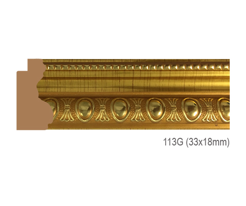 Thanh khung, phào (nẹp) làm khung tranh, khung hình mã 113G