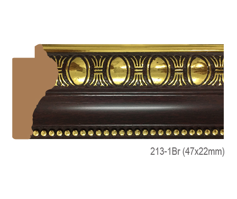 Thanh khung, phào (nẹp) làm khung tranh, khung hình mã 213-1BR