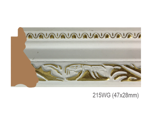 Thanh khung, phào (nẹp) làm khung tranh, khung hình mã 215WG