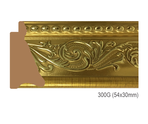Thanh khung, phào (nẹp) làm khung tranh, khung hình mã 300G