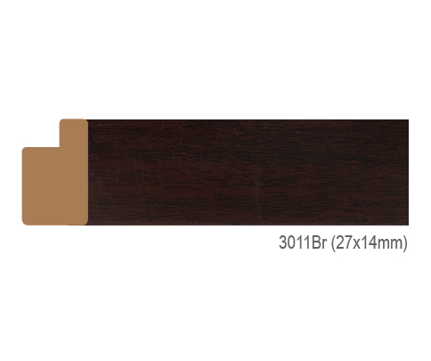 Thanh khung, phào (nẹp) làm khung tranh, khung hình mã 3011BR