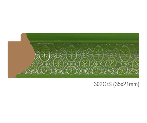 Thanh khung, phào (nẹp) làm khung tranh, khung hình mã 302GRS