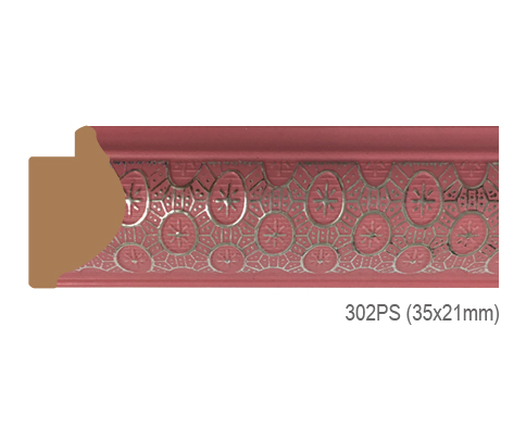 Thanh khung, phào (nẹp) làm khung tranh, khung hình mã  302PS