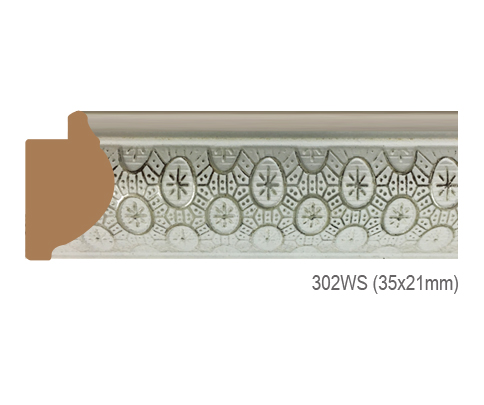 Thanh khung, phào (nẹp) làm khung tranh, khung hình mã 302WS