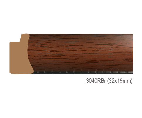 Thanh khung, phào (nẹp) làm khung tranh, khung hình mã 3040RBR