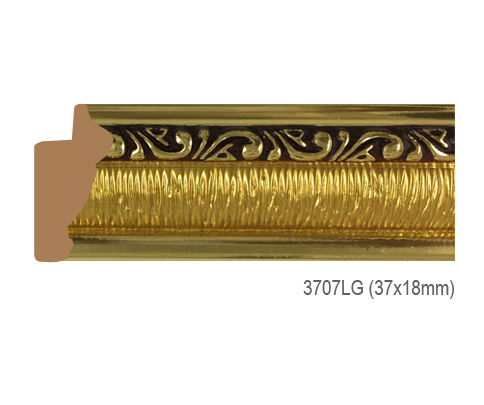 Thanh khung, phào (nẹp) làm khung tranh, khung hình mã 3707LG