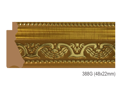 Thanh khung, phào (nẹp) làm khung tranh, khung hình mã 388G