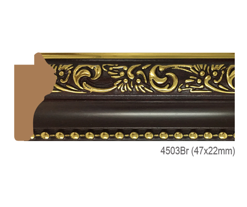 Thanh khung, phào (nẹp) làm khung tranh, khung hình mã 4503BR