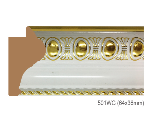 Thanh khung, phào (nẹp) làm khung tranh, khung hình mã  501WG