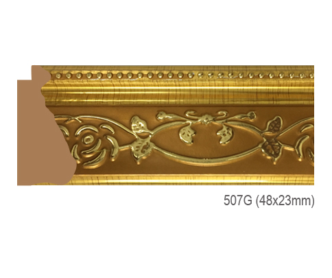 Thanh khung, phào (nẹp) làm khung tranh, khung hình mã 507G