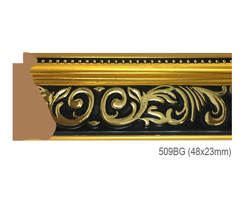 Thanh khung, phào (nẹp) làm khung tranh, khung hình mã 509BG