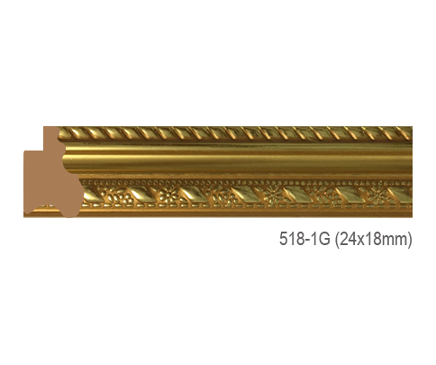 Thanh khung, phào (nẹp) làm khung tranh, khung hình mã 518-1G