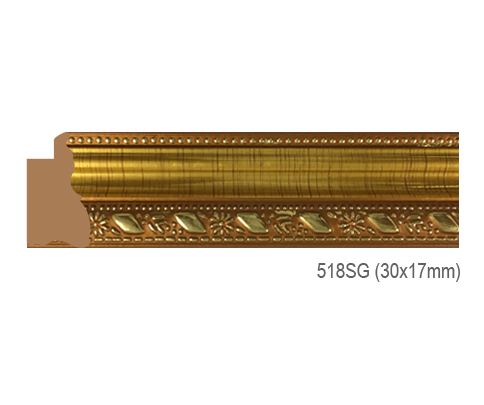 Thanh khung, phào (nẹp) làm khung tranh, khung hình mã 518SG