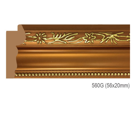 Thanh khung, phào (nẹp) làm khung tranh, khung hình mã  560G