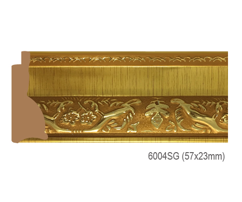 Thanh khung, phào (nẹp) làm khung tranh, khung hình mã 6004SG