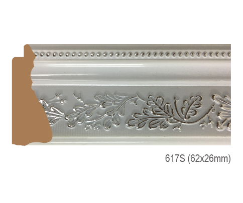 Thanh khung, phào (nẹp) làm khung tranh, khung hình mã 617S