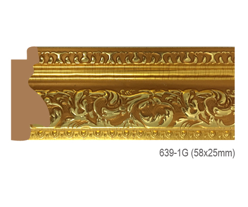 Thanh khung, phào (nẹp) làm khung tranh, khung hình mã 639-1G