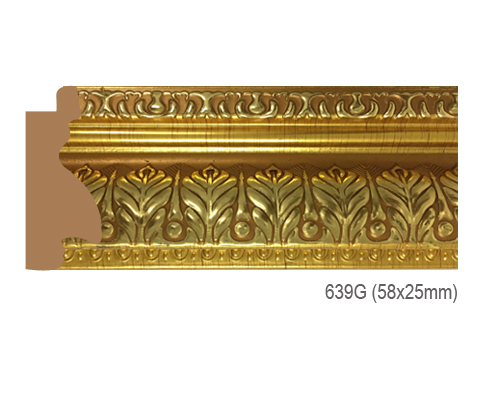 Thanh khung, phào (nẹp) làm khung tranh, khung hình mã 639G